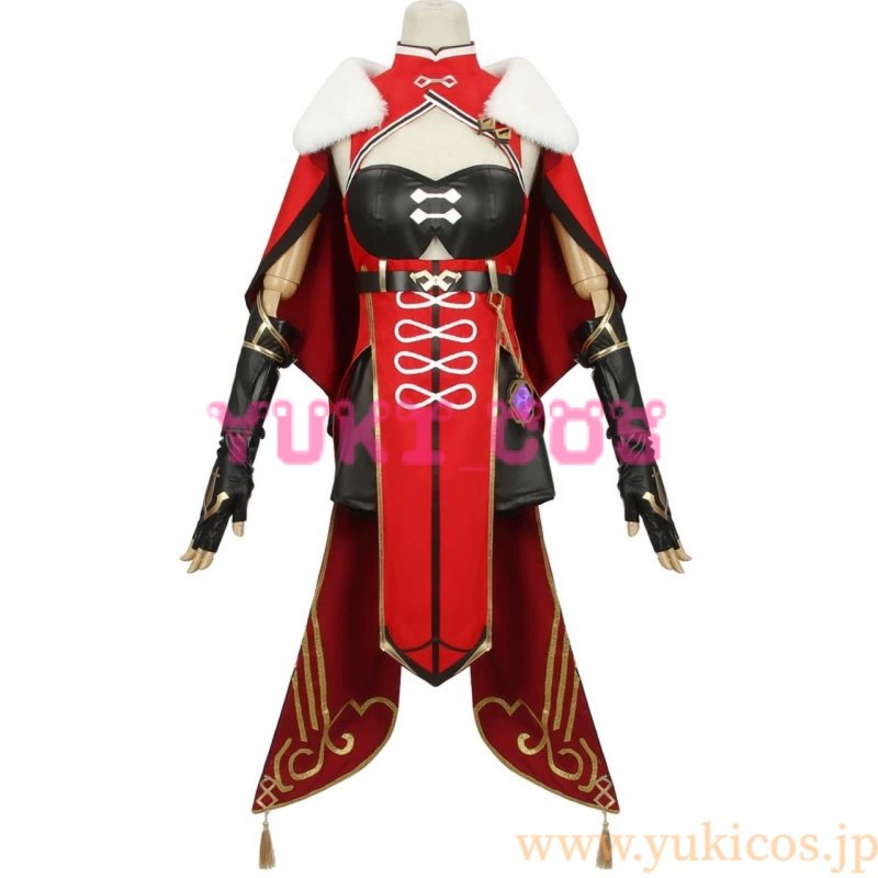 画像1: 原神　げんしん　北斗　ホクト コスプレ衣装　送料無料 (1)