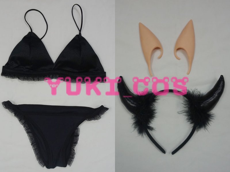 画像4: その着せ替え人形は恋をする　着せ恋　喜多川海夢 サバこま　サキュバス娘　リズきゅん　コスプレ衣装　新バージョン　送料無料 (4)