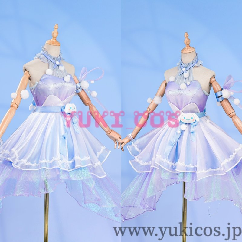 画像4: 王者栄耀　Honor of Kings x Sanrio Characters　Yaria　瑶　Cinnamoroll’s ドリーム　コスプレ衣装　送料無料 (4)