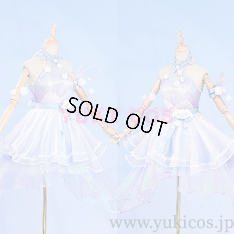 画像4: 王者栄耀　Honor of Kings x Sanrio Characters　Yaria　瑶　Cinnamoroll’s ドリーム　コスプレ衣装　送料無料 (4)
