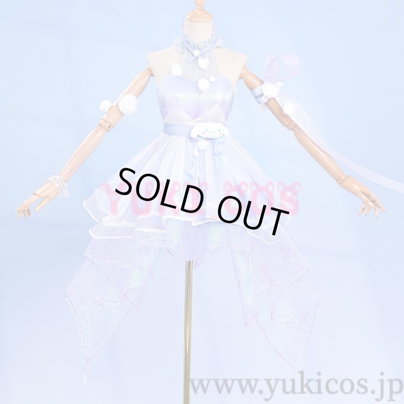 画像1: 王者栄耀　Honor of Kings x Sanrio Characters　Yaria　瑶　Cinnamoroll’s ドリーム　コスプレ衣装　送料無料 (1)