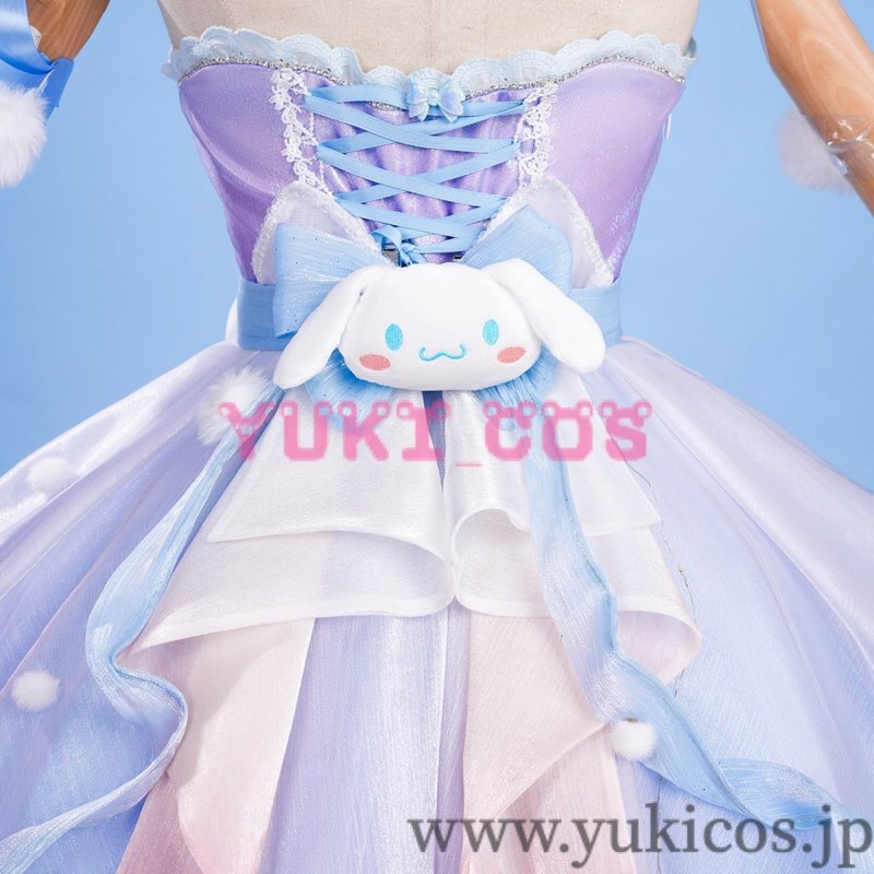 画像11: 王者栄耀　Honor of Kings x Sanrio Characters　Yaria　瑶　Cinnamoroll’s ドリーム　コスプレ衣装　送料無料 (11)