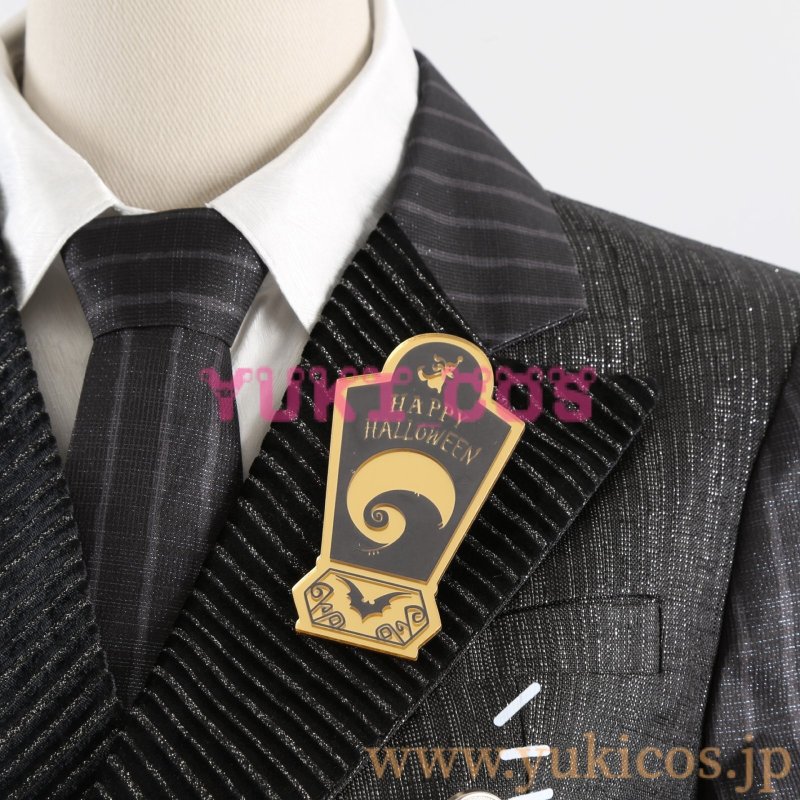 画像5: ツイステッドワンダーランド　ツイステ　Lost in the Book with Tim Burton's The Nightmare Before Christmas　始まりのハロウィン　ナイトメアハロウィン2024　アズール　Azul　コスプレ衣装　送料無料 (5)