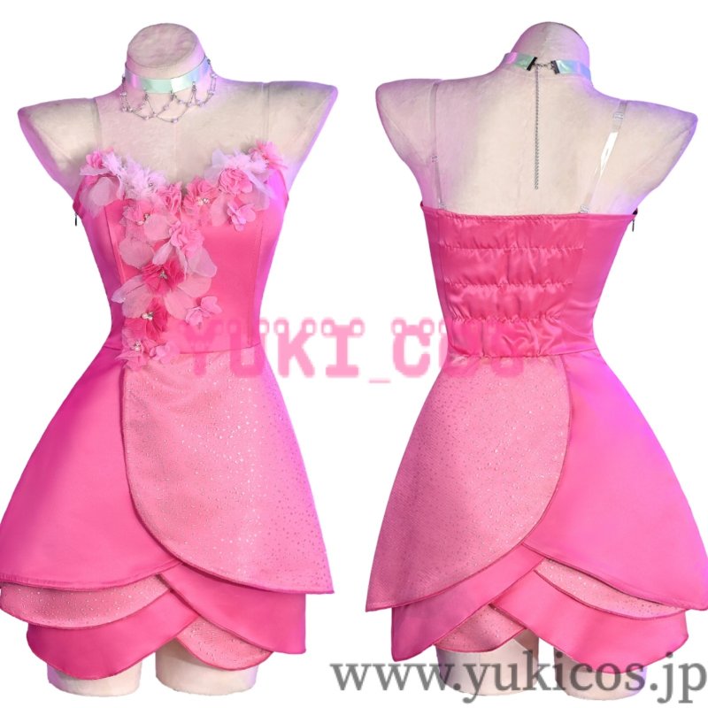画像1: Winx Club　ウィンクス・クラブ　WINX REBOOT　Flora　ふろーら　コスプレ衣装　送料無料 (1)