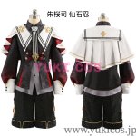 画像3: あんさんぶるスターズ！！ あんスタ　堕天使たちの晩餐会　堕天使の翻弄　仙石忍　堕天使の自由　真白友也　堕天使の警告　朱桜司　花群冬芽　ユメ　コスプレ衣装　高級版　送料無料　 (3)