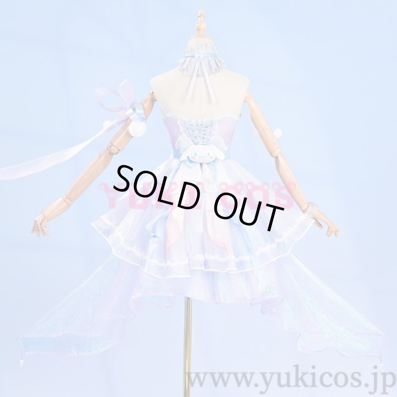 画像3: 王者栄耀　Honor of Kings x Sanrio Characters　Yaria　瑶　Cinnamoroll’s ドリーム　コスプレ衣装　送料無料 (3)