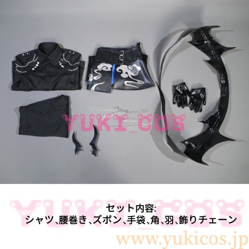 画像2: Vtuber　にじさんじ　VOLTACTION　Angel×Devil 　四季凪アキラ　コスプレ衣装　送料無料　新バージョン (2)