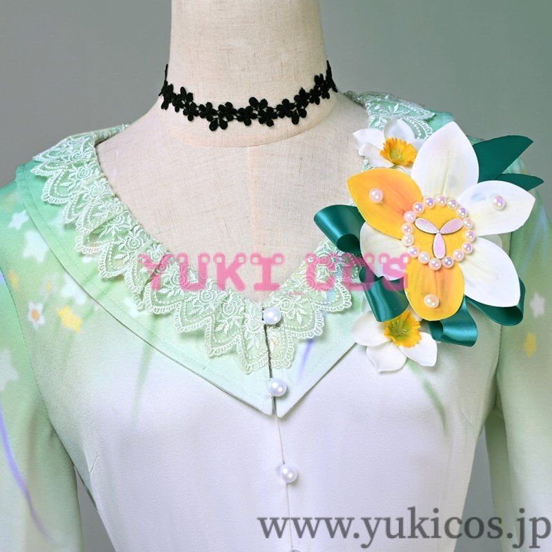 画像5: プロジェクトセカイ　プロセカ　光差すキャンバスガチャ　投げかけた言葉　朝比奈まふゆ　アンシュア・エプロンドレス　コスプレ衣装　送料無料 (5)