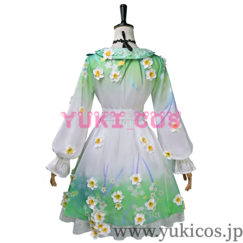 画像3: プロジェクトセカイ　プロセカ　光差すキャンバスガチャ　投げかけた言葉　朝比奈まふゆ　アンシュア・エプロンドレス　コスプレ衣装　送料無料 (3)