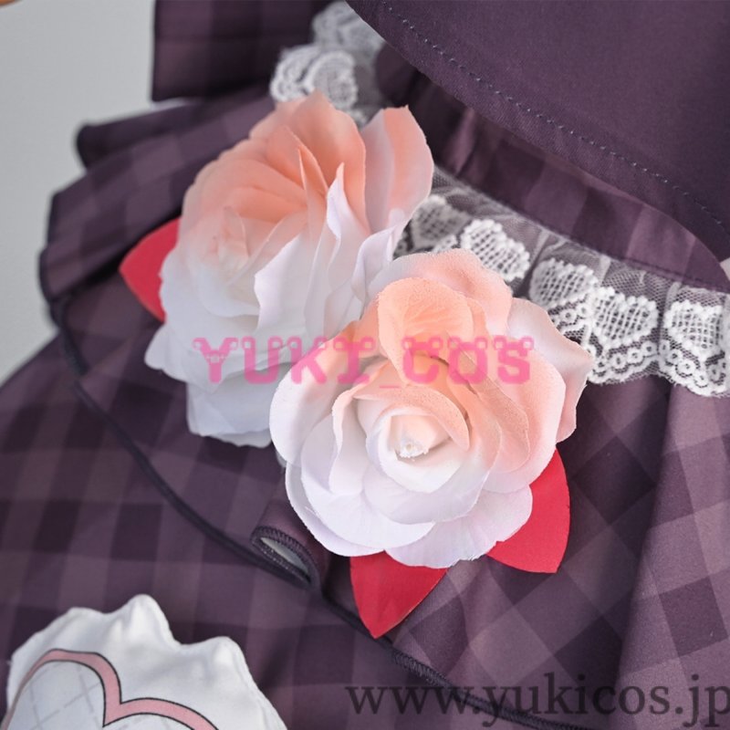 画像7: プロジェクトセカイ　プロセカ　MORE MORE JUMP!　MMJ 4th Anniversary　プレミアムプレゼントガチャ　Sweet & Rose　桃井愛莉　コスプレ衣装　送料無料 (7)