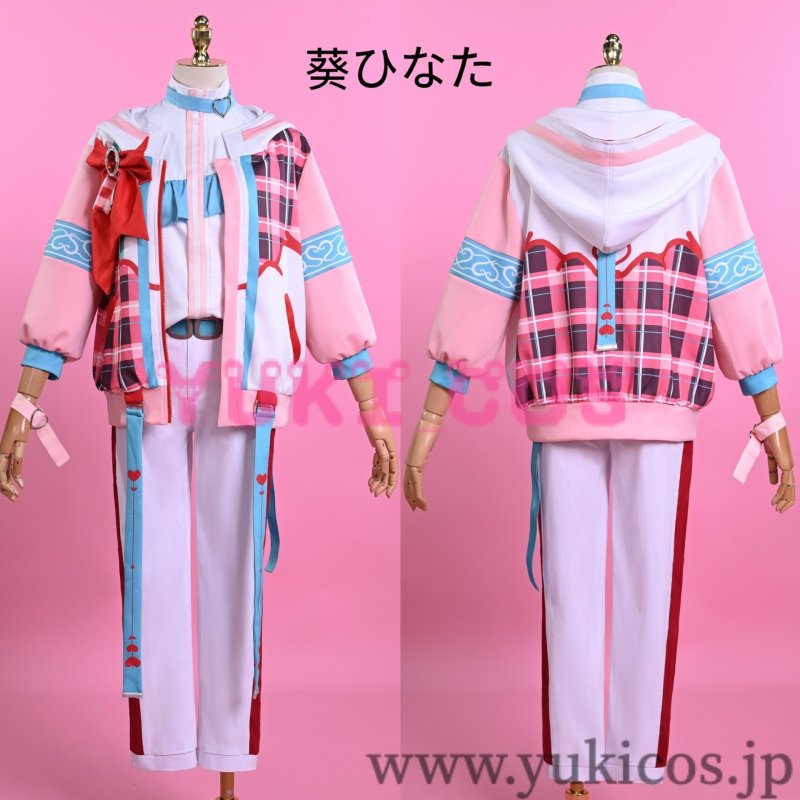 画像9: あんさんぶるスターズ！！ あんスタ　ES idol song season2 vol.11　Swee2wink Love Letter　葵ゆうた　葵ひなた　コスプレ衣装　送料無料 (9)