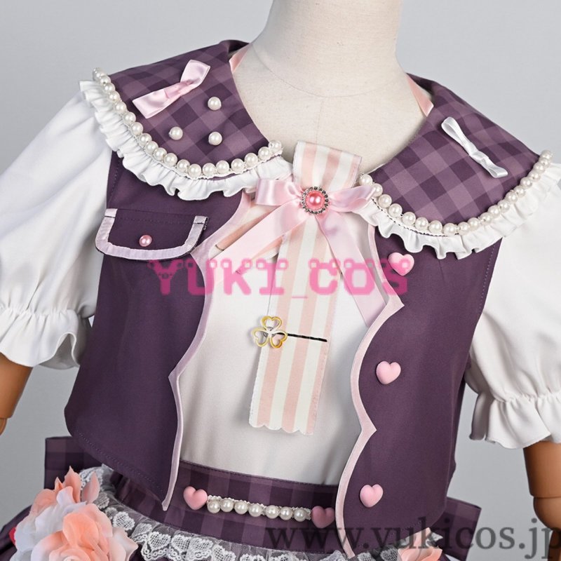 画像5: プロジェクトセカイ　プロセカ　MORE MORE JUMP!　MMJ 4th Anniversary　プレミアムプレゼントガチャ　Sweet & Rose　桃井愛莉　コスプレ衣装　送料無料 (5)