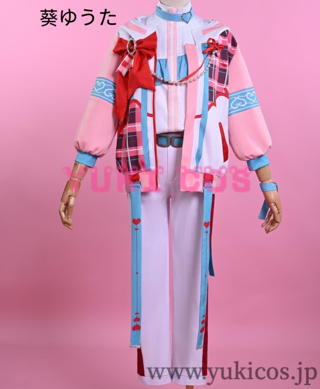 画像4: あんさんぶるスターズ！！ あんスタ　ES idol song season2 vol.11　Swee2wink Love Letter　葵ゆうた　葵ひなた　コスプレ衣装　送料無料 (4)