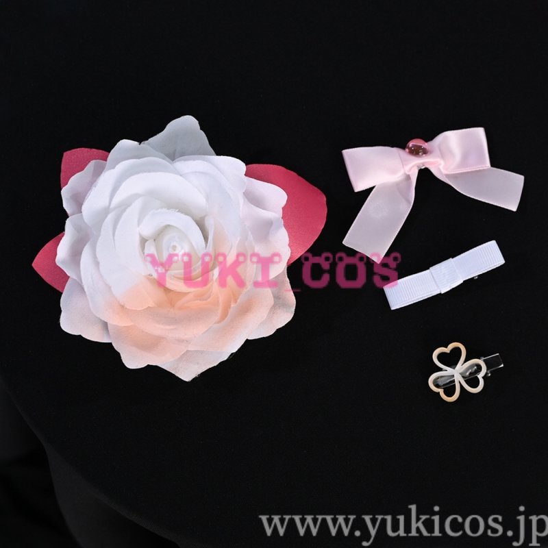 画像10: プロジェクトセカイ　プロセカ　MORE MORE JUMP!　MMJ 4th Anniversary　プレミアムプレゼントガチャ　Sweet & Rose　桃井愛莉　コスプレ衣装　送料無料 (10)