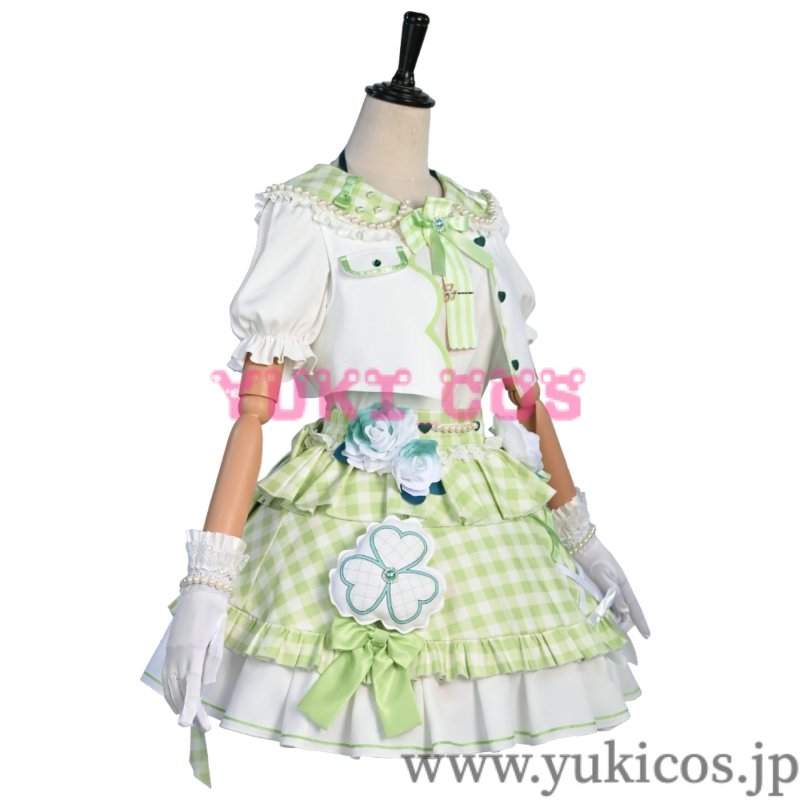 画像3: プロジェクトセカイ　プロセカ　MORE MORE JUMP!　MMJ 4th Anniversary　プレミアムプレゼントガチャ　Sweet & Rose　日野森雫　コスプレ衣装　送料無料 (3)