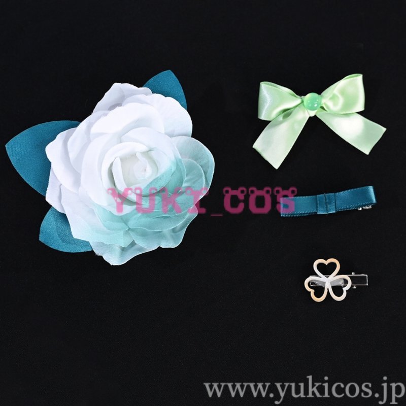 画像10: プロジェクトセカイ　プロセカ　MORE MORE JUMP!　MMJ 4th Anniversary　プレミアムプレゼントガチャ　Sweet & Rose　日野森雫　コスプレ衣装　送料無料 (10)