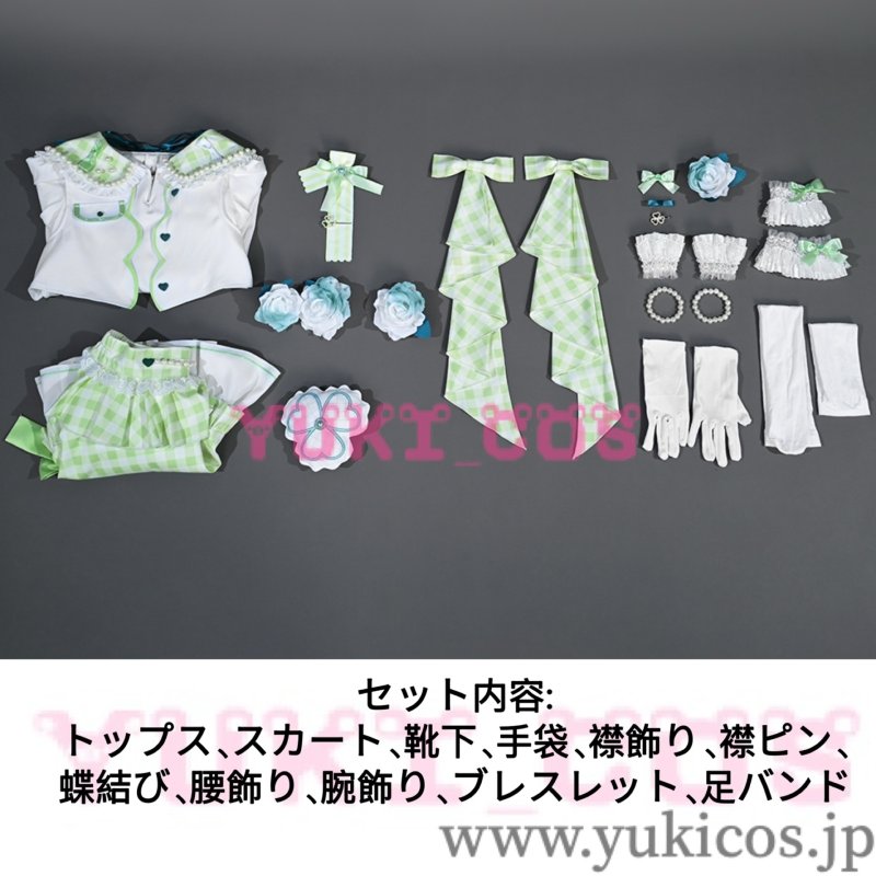 画像2: プロジェクトセカイ　プロセカ　MORE MORE JUMP!　MMJ 4th Anniversary　プレミアムプレゼントガチャ　Sweet & Rose　日野森雫　コスプレ衣装　送料無料 (2)