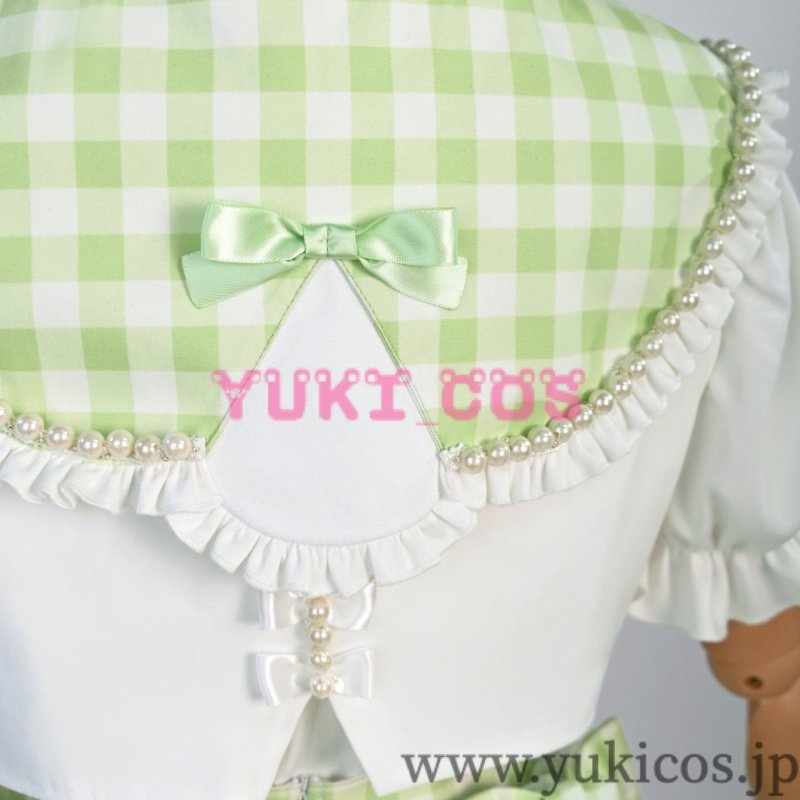 画像8: プロジェクトセカイ　プロセカ　MORE MORE JUMP!　MMJ 4th Anniversary　プレミアムプレゼントガチャ　Sweet & Rose　日野森雫　コスプレ衣装　送料無料 (8)