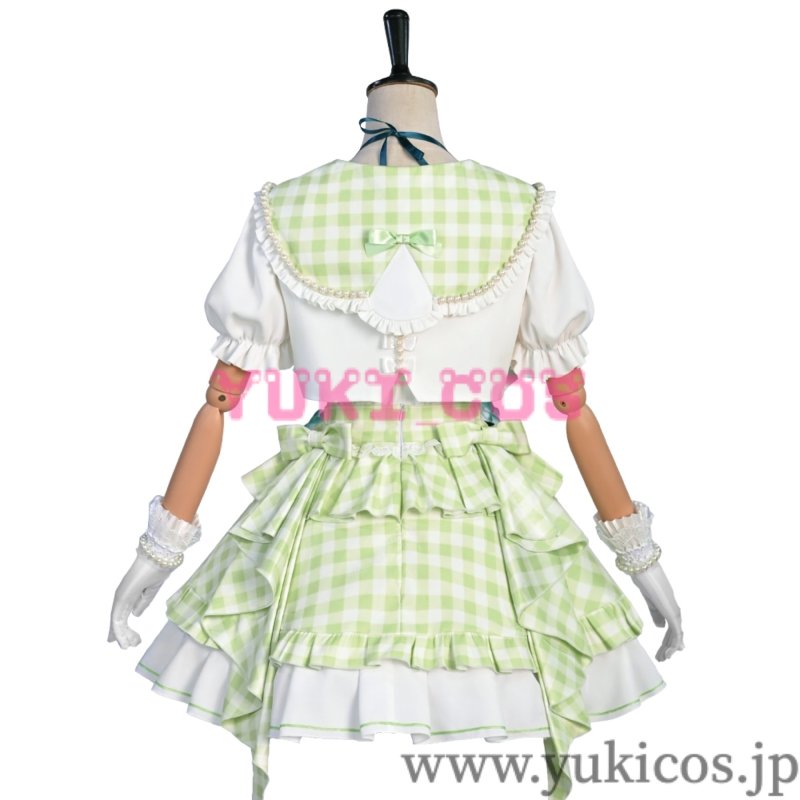 画像4: プロジェクトセカイ　プロセカ　MORE MORE JUMP!　MMJ 4th Anniversary　プレミアムプレゼントガチャ　Sweet & Rose　日野森雫　コスプレ衣装　送料無料 (4)