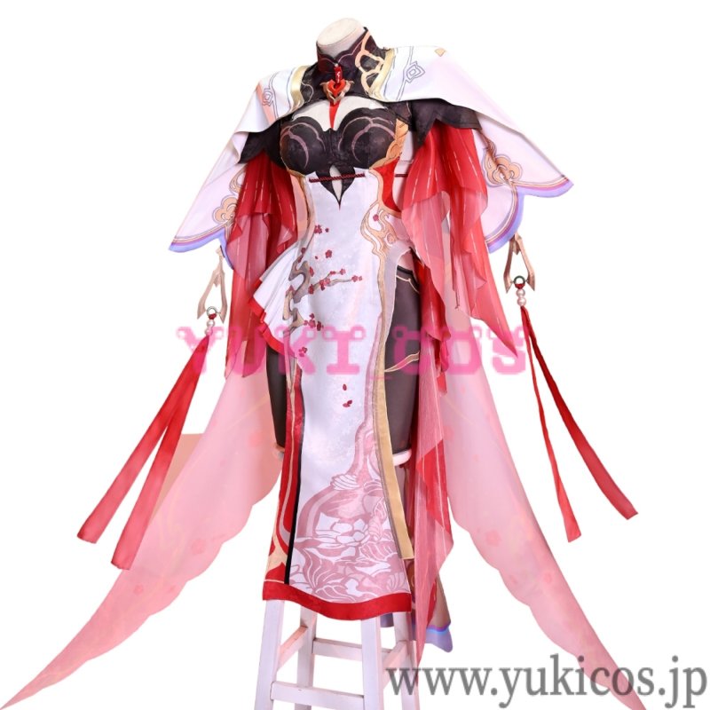 画像3: 崩坏3rd　テレサ・アポカリプス　テレサ　Redolent in Red 　紅の芳香　コスプレ衣装　送料無料 (3)