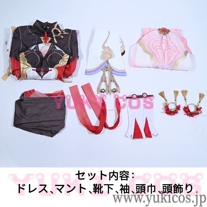 画像2: 崩坏3rd　テレサ・アポカリプス　テレサ　Redolent in Red 　紅の芳香　コスプレ衣装　送料無料 (2)