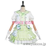 画像1: プロジェクトセカイ　プロセカ　MORE MORE JUMP!　MMJ 4th Anniversary　プレミアムプレゼントガチャ　Sweet & Rose　日野森雫　コスプレ衣装　送料無料 (1)