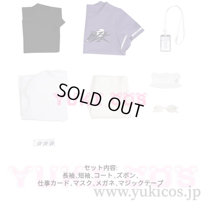 画像2: アイデンティティ5　Identity V　第五人格　IDV-ES 新戰隊BLK　納棺師　AESOP　コスプレ衣装　送料無料 (2)