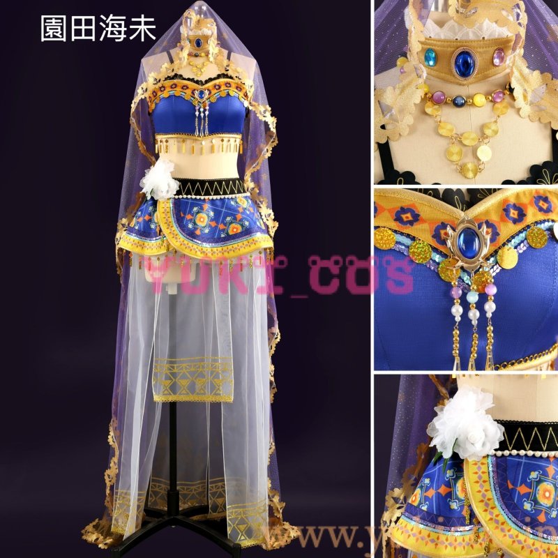 画像13: ラブライブ！　スクールアイドルコレクション　スクフェス感謝祭2017　μ's 踊り子　西木野真姫　東條希　小泉花陽　矢澤にこ　高坂穂乃果　絢瀬絵里　南ことり　園田海未　星空凛　コスプレ衣装　送料無料料 (13)