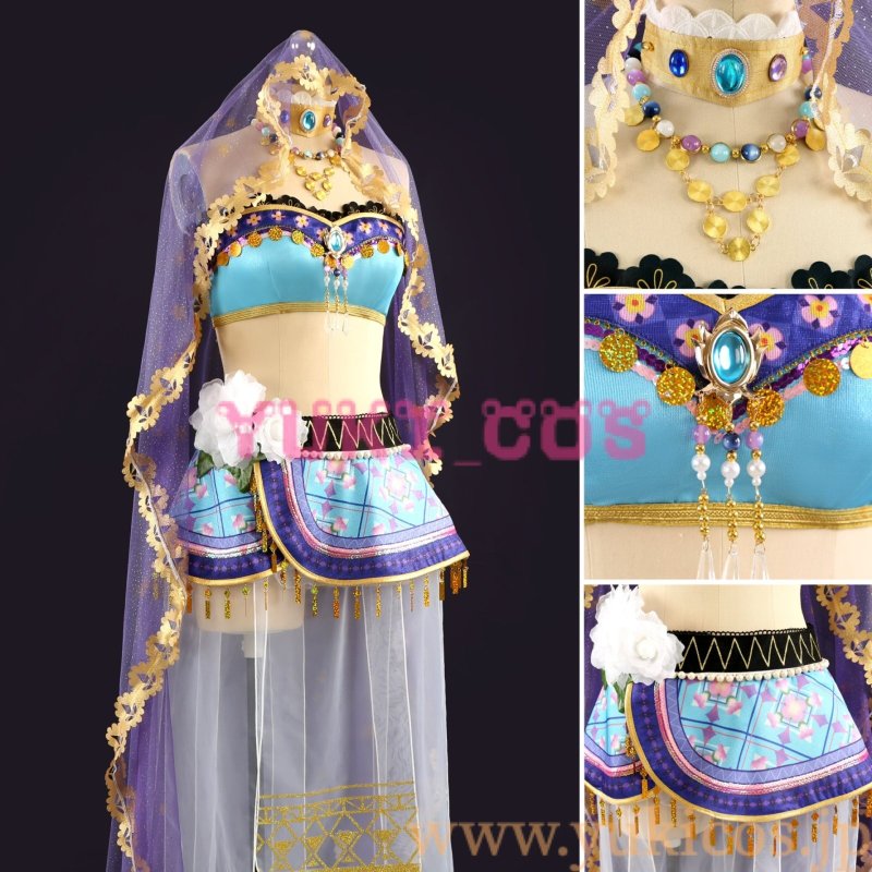 画像21: ラブライブ！　スクールアイドルコレクション　スクフェス感謝祭2017　μ's 踊り子　西木野真姫　東條希　小泉花陽　矢澤にこ　高坂穂乃果　絢瀬絵里　南ことり　園田海未　星空凛　コスプレ衣装　送料無料料 (21)