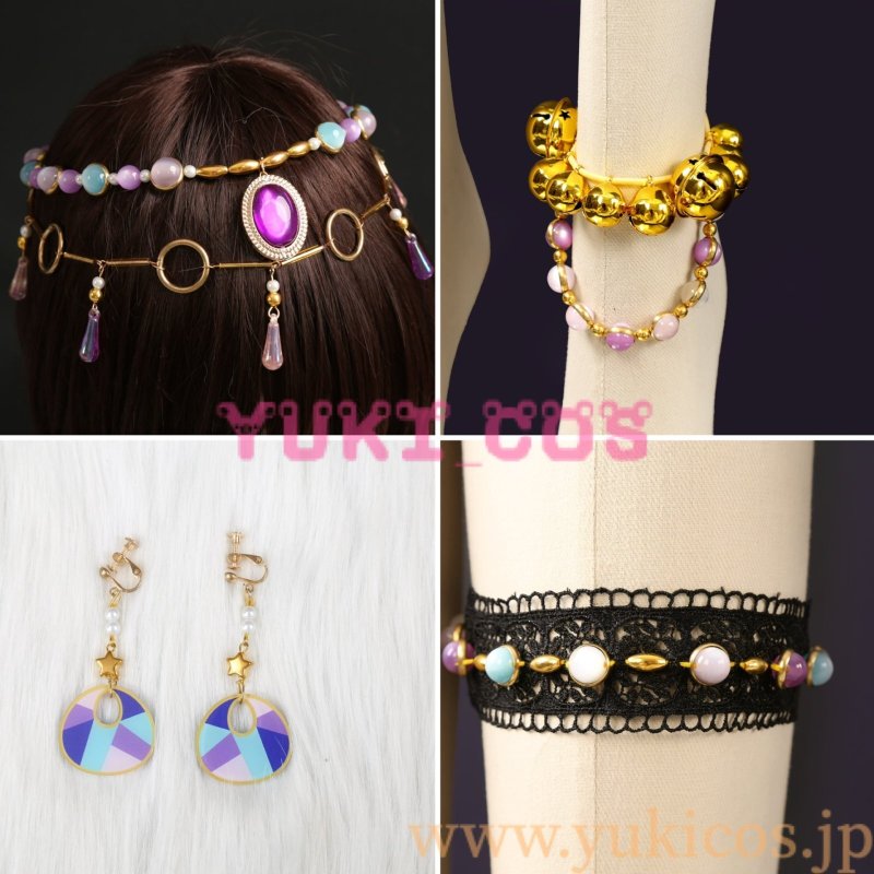 画像7: ラブライブ！　スクールアイドルコレクション　スクフェス感謝祭2017　μ's 踊り子　西木野真姫　東條希　小泉花陽　矢澤にこ　高坂穂乃果　絢瀬絵里　南ことり　園田海未　星空凛　コスプレ衣装　送料無料料 (7)