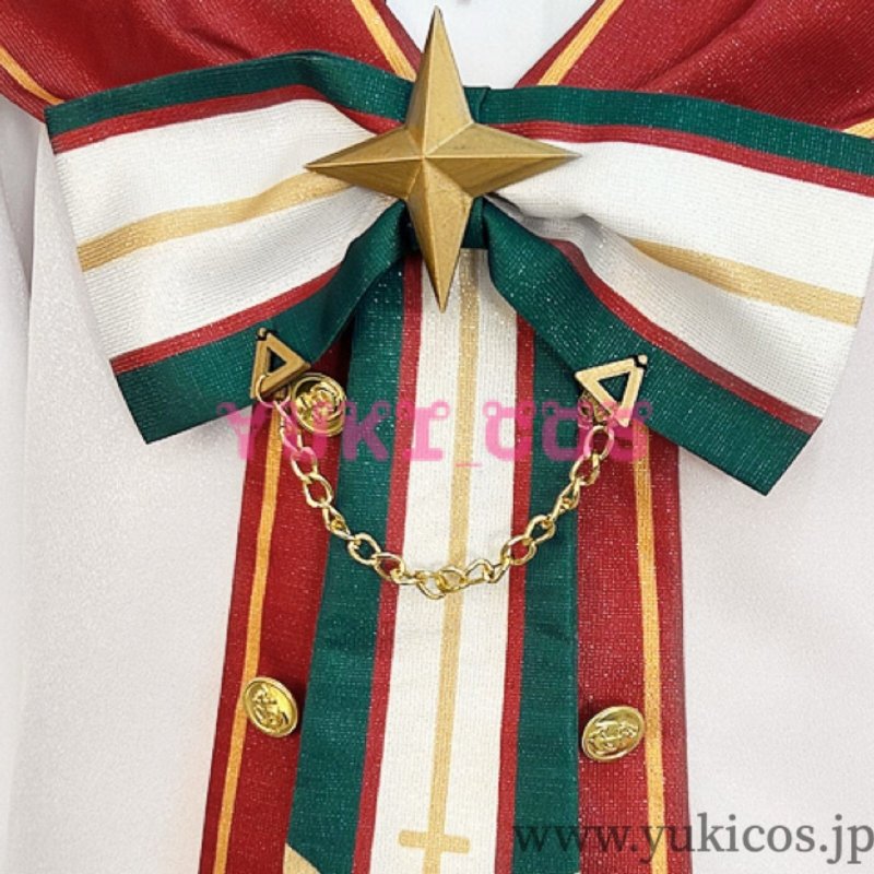 画像6: あんさんぶるスターズ！！　あんスタ　キャロル＊白雪と聖夜のスターライトフェスティバル　ホワイトブレス　紫之創　ホワイトギフト　 天満光　ホワイトソング　仁兎なずな　ハッピーホワイト　真白友也　コスプレ衣装　送料無料料 (6)