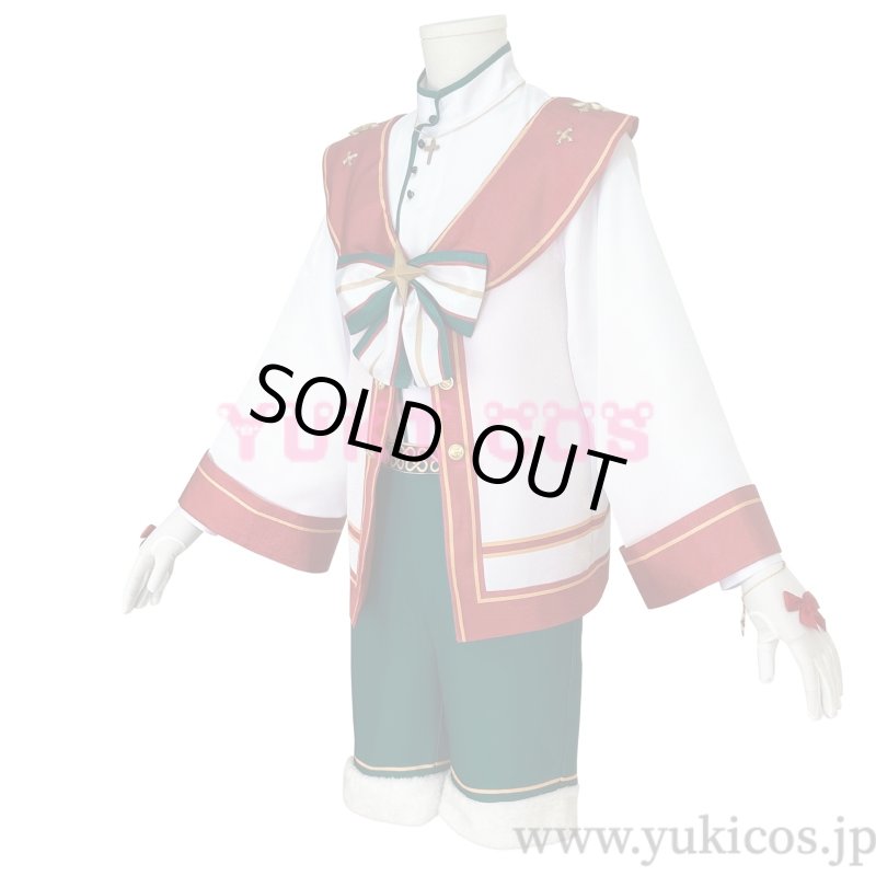 画像10: あんさんぶるスターズ！！　あんスタ　キャロル＊白雪と聖夜のスターライトフェスティバル　ホワイトブレス　紫之創　ホワイトギフト　 天満光　ホワイトソング　仁兎なずな　ハッピーホワイト　真白友也　コスプレ衣装　送料無料料 (10)