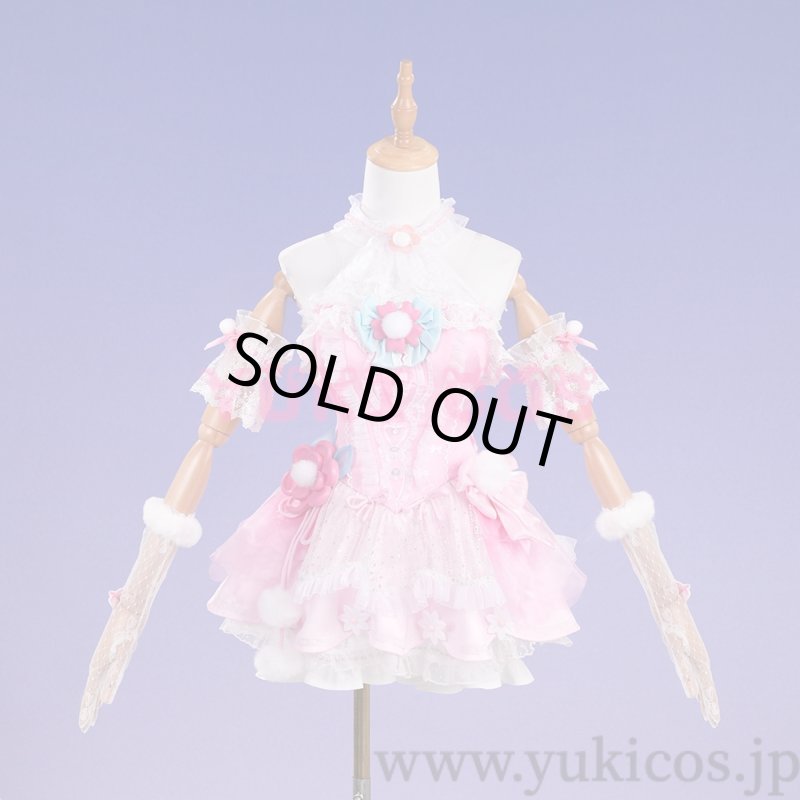 画像1: Naraka: Bladepoint x サンリオ　My Melody　Cyra　マイメロディ　シーリャ　コスプレ衣装　送料無料 (1)