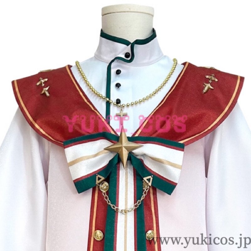 画像5: あんさんぶるスターズ！！　あんスタ　キャロル＊白雪と聖夜のスターライトフェスティバル　ホワイトブレス　紫之創　ホワイトギフト　 天満光　ホワイトソング　仁兎なずな　ハッピーホワイト　真白友也　コスプレ衣装　送料無料料 (5)