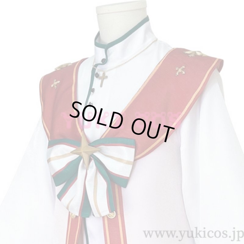 画像12: あんさんぶるスターズ！！　あんスタ　キャロル＊白雪と聖夜のスターライトフェスティバル　ホワイトブレス　紫之創　ホワイトギフト　 天満光　ホワイトソング　仁兎なずな　ハッピーホワイト　真白友也　コスプレ衣装　送料無料料 (12)