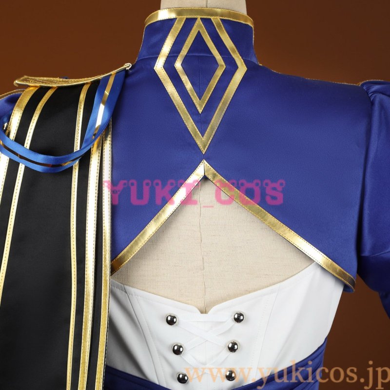 画像11: 崩壊スターレイルx Fate/Stay Night  フェイトコラボ Saber セイバー コスプレ衣装 送料無料 (11)