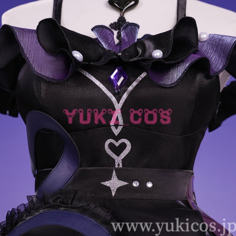 画像6: Honor Of Kings x Sanrio Character Kuromi's Heart Angela エンジェル クロミ コスプレ衣装 送料無料 (6)