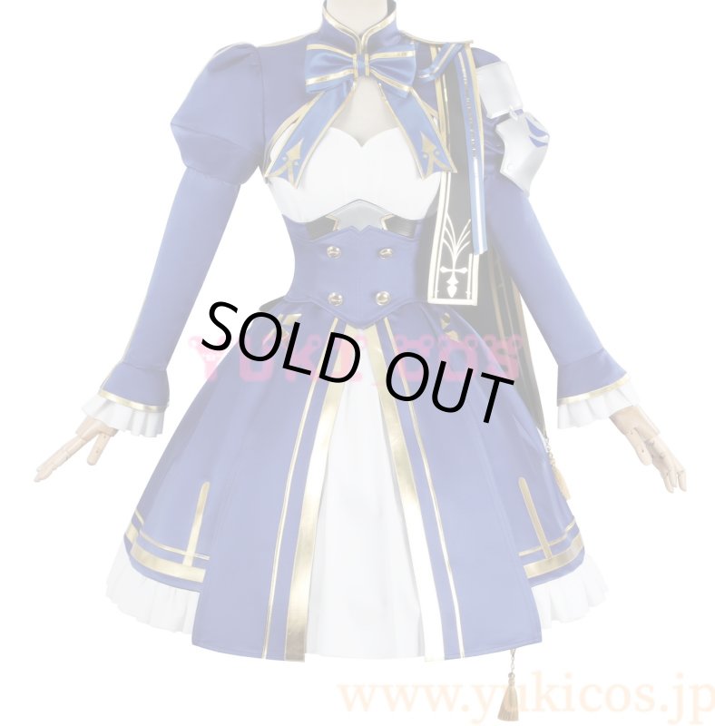 画像1: 崩壊スターレイルx Fate/Stay Night 　フェイトコラボ　Saber　セイバー　コスプレ衣装　送料無料 (1)