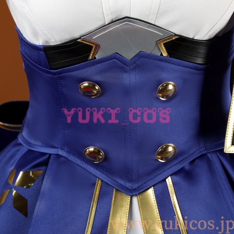 画像10: 崩壊スターレイルx Fate/Stay Night  フェイトコラボ Saber セイバー コスプレ衣装 送料無料 (10)
