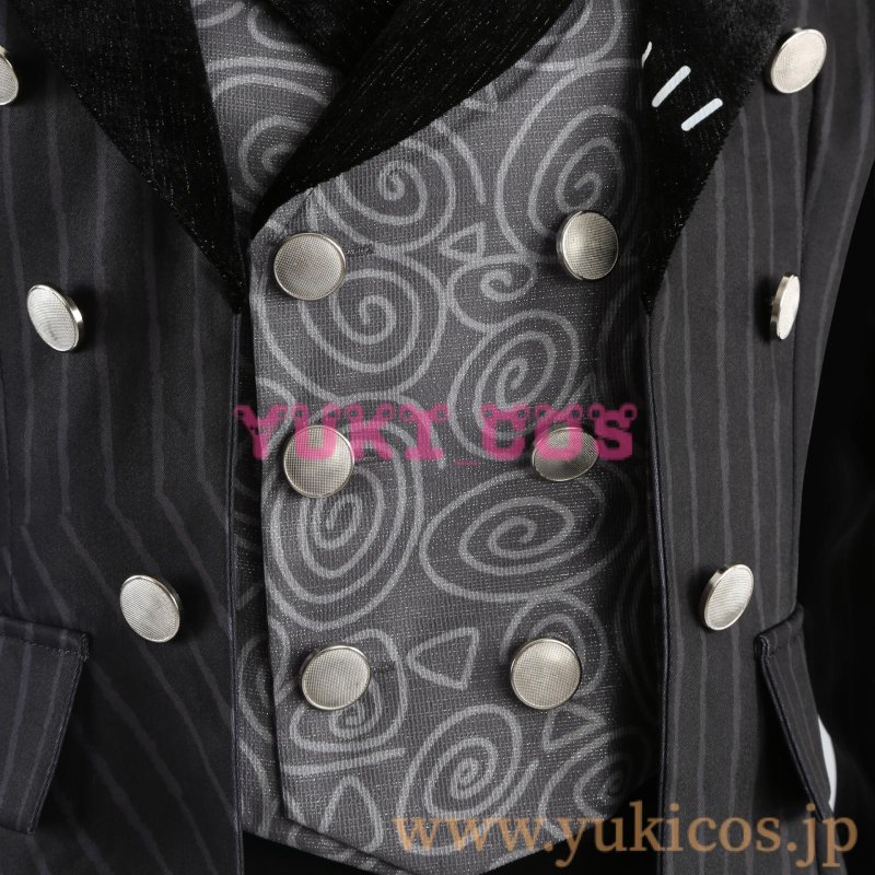 画像7: ツイステッドワンダーランド ツイステ Lost in the Book with Tim Burton's The Nightmare Before Christmas 始まりのハロウィン ナイトメアハロウィン2024 イデア Idia コスプレ衣装 送料無料 (7)