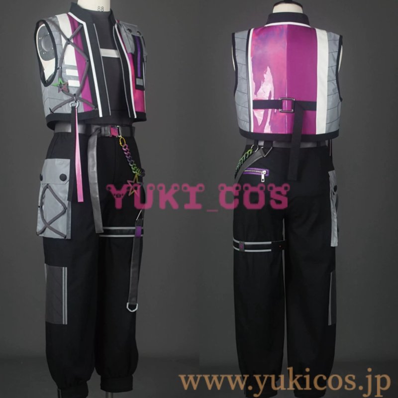 画像3: あんさんぶるスターズ!! あんスタ ESアイドルソング season3 流星隊 南雲鉄虎 守沢千秋 深海奏汰 高峯翠 仙石忍 コスプレ衣装 送料無料 (3)