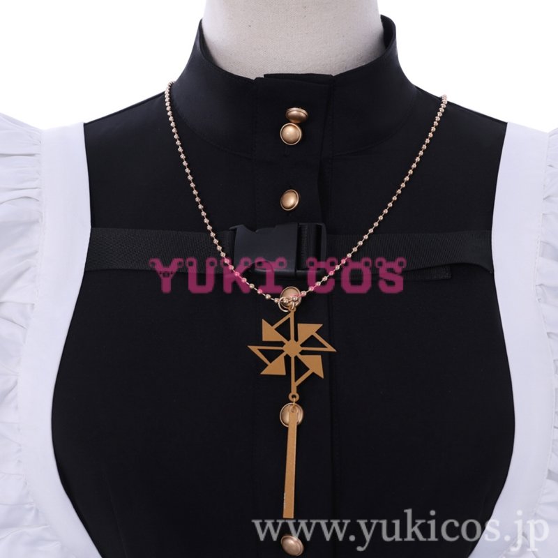 画像5: Vtuber にじさんじ 風楽奏斗 女体化 カナちゃん メイド服 コスプレ衣装 送料無料 (5)