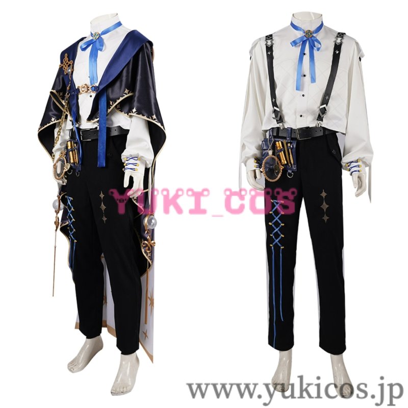 画像3: Vtuber にじさんじ Dytica 星導ショウ 鑑定士のお洋服 コスプレ衣装 送料無料 (3)