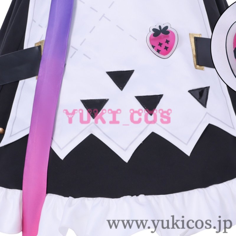 画像9: Vtuber にじさんじ 風楽奏斗 女体化 カナちゃん メイド服 コスプレ衣装 送料無料 (9)