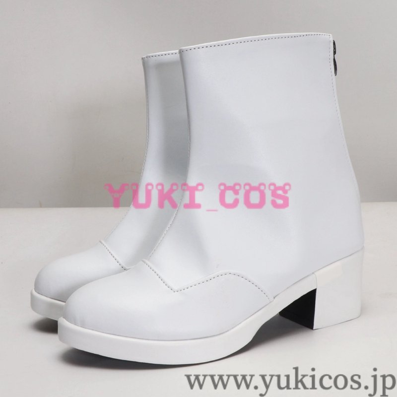 画像4: プロジェクトセカイ プロセカ 朽ちゆく花はやがてガチャ 痛いほどの夕暮れの中 東雲絵名 不図の落花 化けの花 コスプレ靴 送料無料 (4)