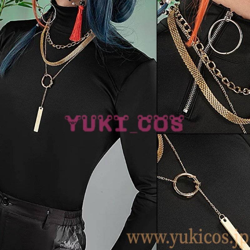 画像12: Vtuber にじさんじ 3SKM 魁星 かいせい デビュー姿 コスプレ衣装 送料無料 (12)