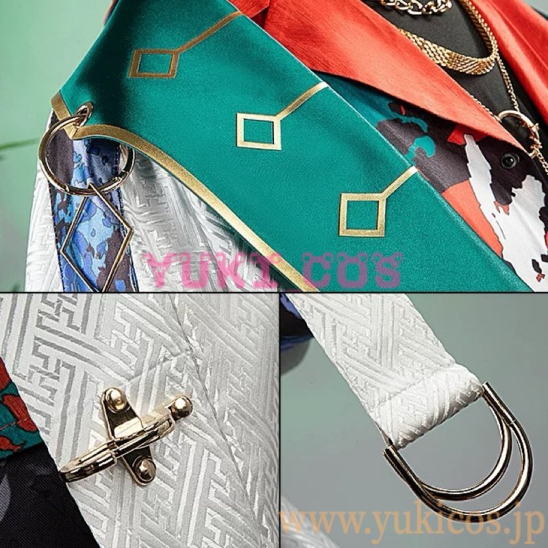 画像5: Vtuber にじさんじ 3SKM 魁星 かいせい デビュー姿 コスプレ衣装 送料無料 (5)