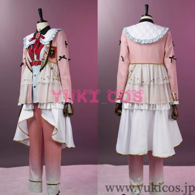 画像3: あんさんぶるスターズ!! あんスタ スカウト!バツ×バッテン ×××・プリティ 仁兎なずな ×××・フレンド 礼瀬マヨイ ×××・クリエイト 影片みか ×××・ランウェイ 鳴上嵐 コスプレ衣装 送料無料 (3)