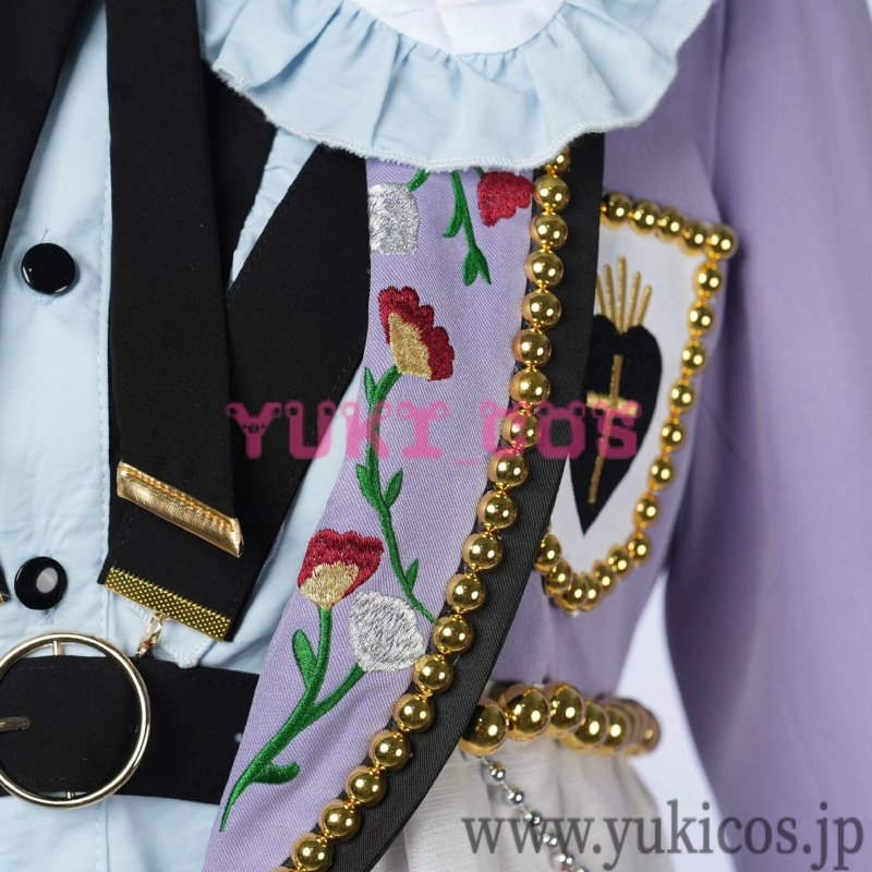 画像11: あんさんぶるスターズ!! あんスタ スカウト!バツ×バッテン ×××・プリティ 仁兎なずな ×××・フレンド 礼瀬マヨイ ×××・クリエイト 影片みか ×××・ランウェイ 鳴上嵐 コスプレ衣装 送料無料 (11)