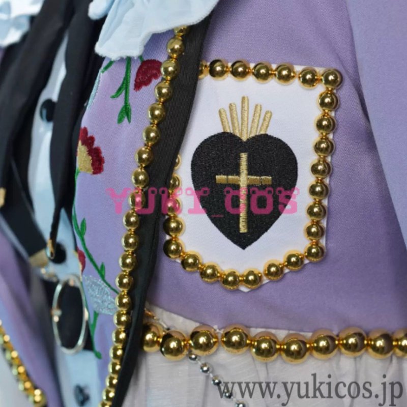 画像10: あんさんぶるスターズ!! あんスタ スカウト!バツ×バッテン ×××・プリティ 仁兎なずな ×××・フレンド 礼瀬マヨイ ×××・クリエイト 影片みか ×××・ランウェイ 鳴上嵐 コスプレ衣装 送料無料 (10)